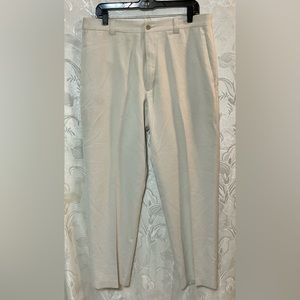 Kenneth Cole Reaction Beige Light Pinstripe Slacks